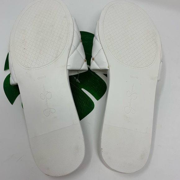 NWOT Jessica Simpson Studded Slide Sandal - Picture 8 of 9